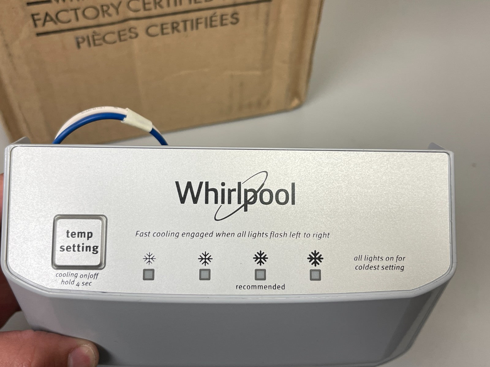 Whirlpool NEW OEM Refrigerator Control Box W11357371 WRT311FZDM Top Mount 0720