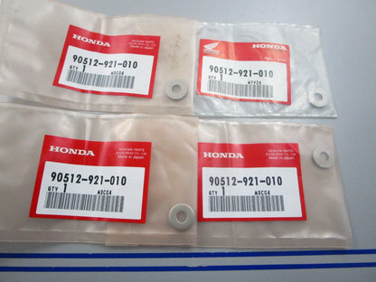 NEW OEM (LOT OF 4) 90512-921-010 Honda Washer 0810