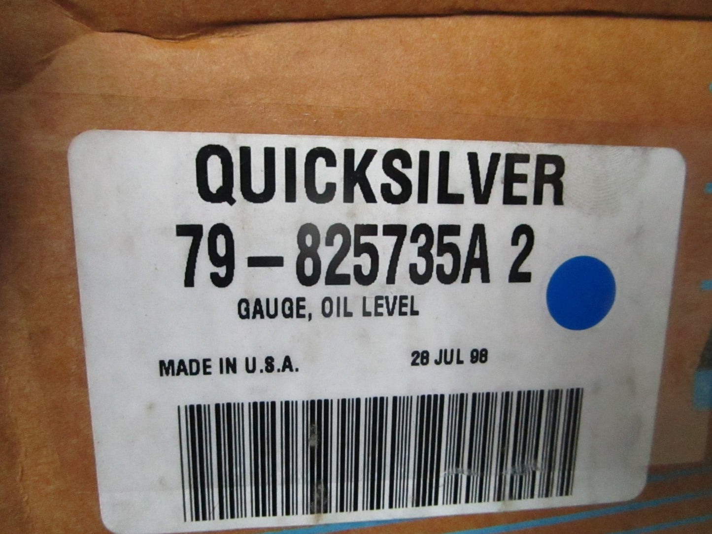 *NEW OEM* 0820 Mercury Quicksilver Oil Level Gauge Kit 79-825735A2