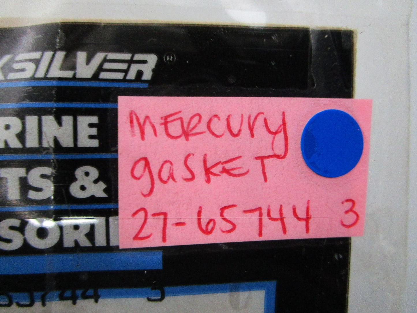 *NEW OEM* 0810 Mercury Quicksilver Gasket 27-65744 3