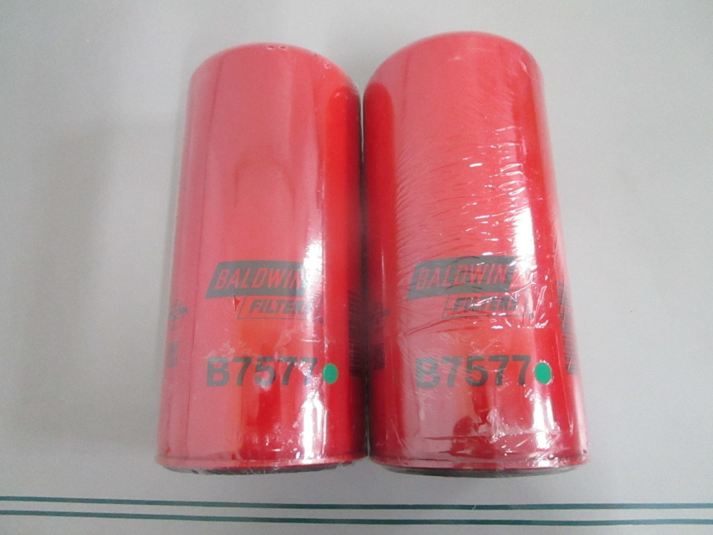 Baldwin B7577 By-Pass Lube Spin-On Oil Filter Caterpillar LOT OF 2 NEW 0820