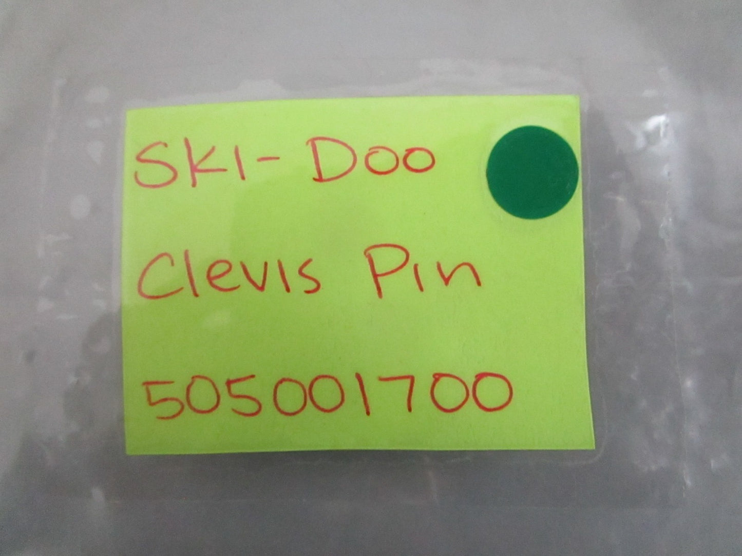 NEW OEM (LOT OF 3) 505001700 Ski-Doo Clevis Pin 0820