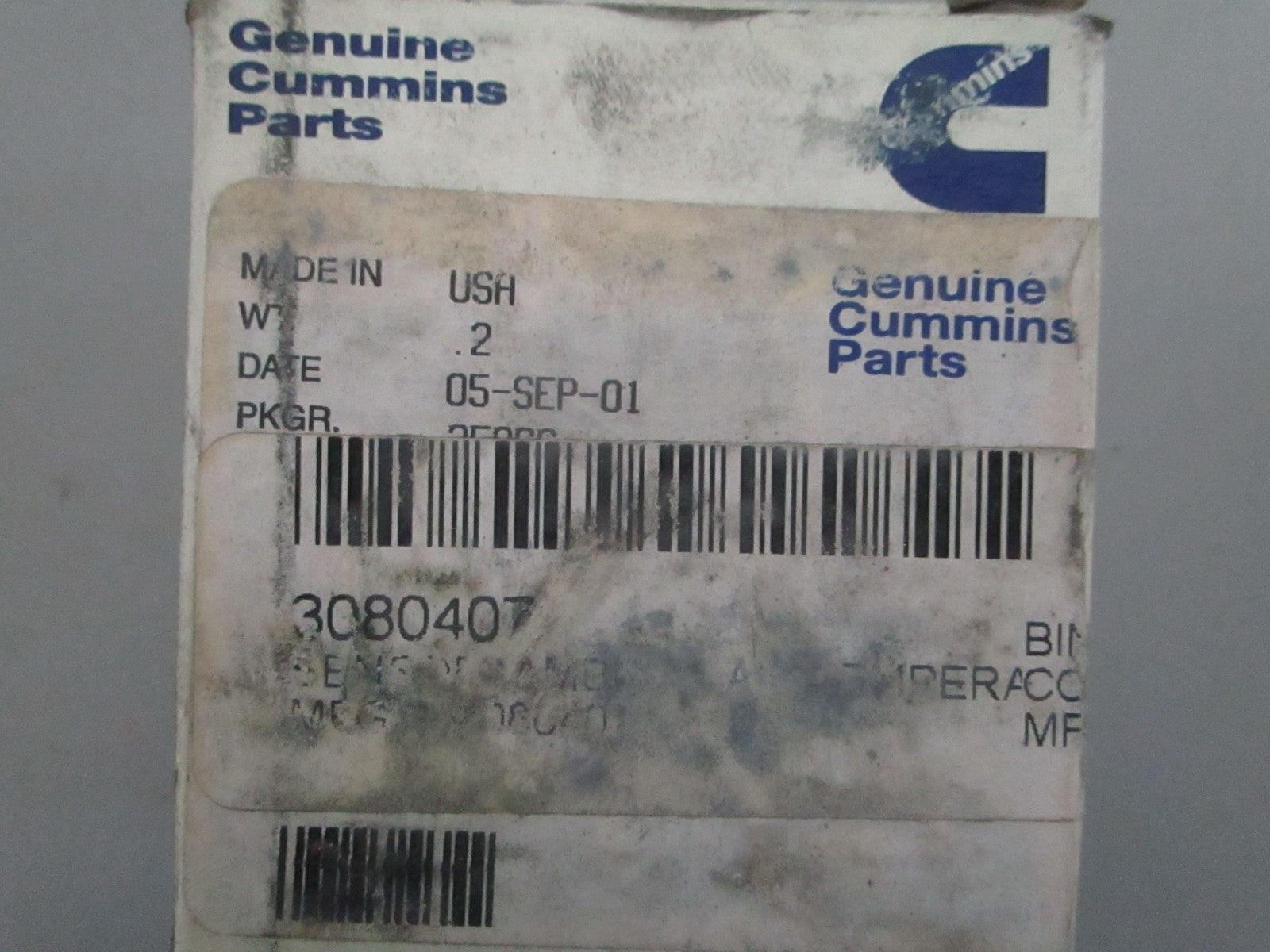NEW OEM 3080407 Cummins Sensor 0820