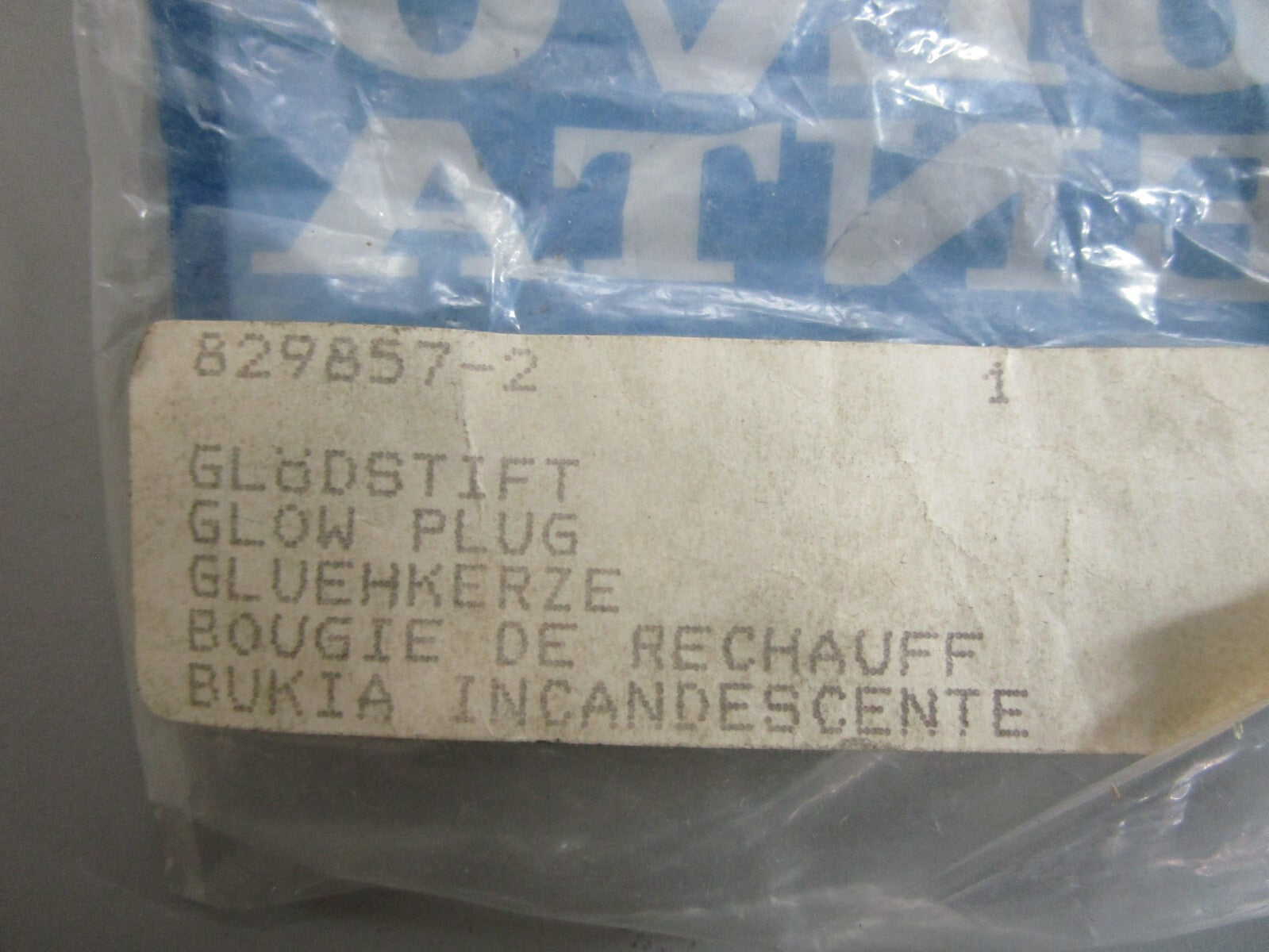 *NEW OEM* 0820 Volvo Penta Glow Plug 829857