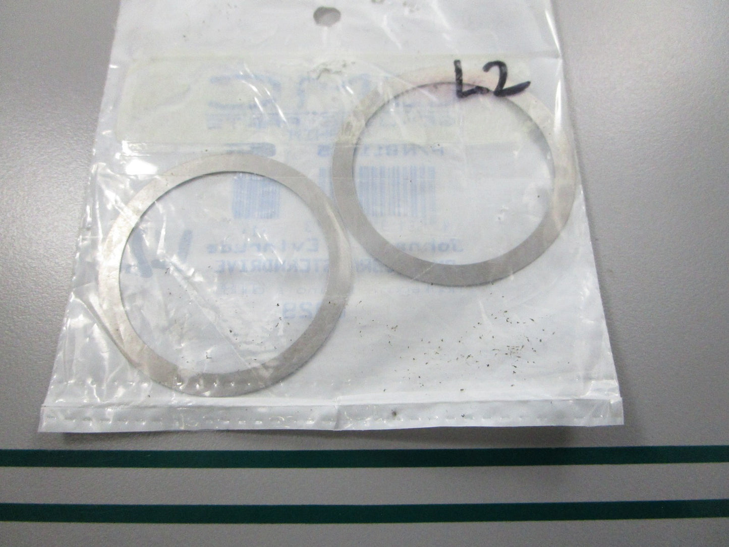 NEW OEM (LOT OF 2) 911665 0911665 OMC Johnson Evinrude Shim 0810