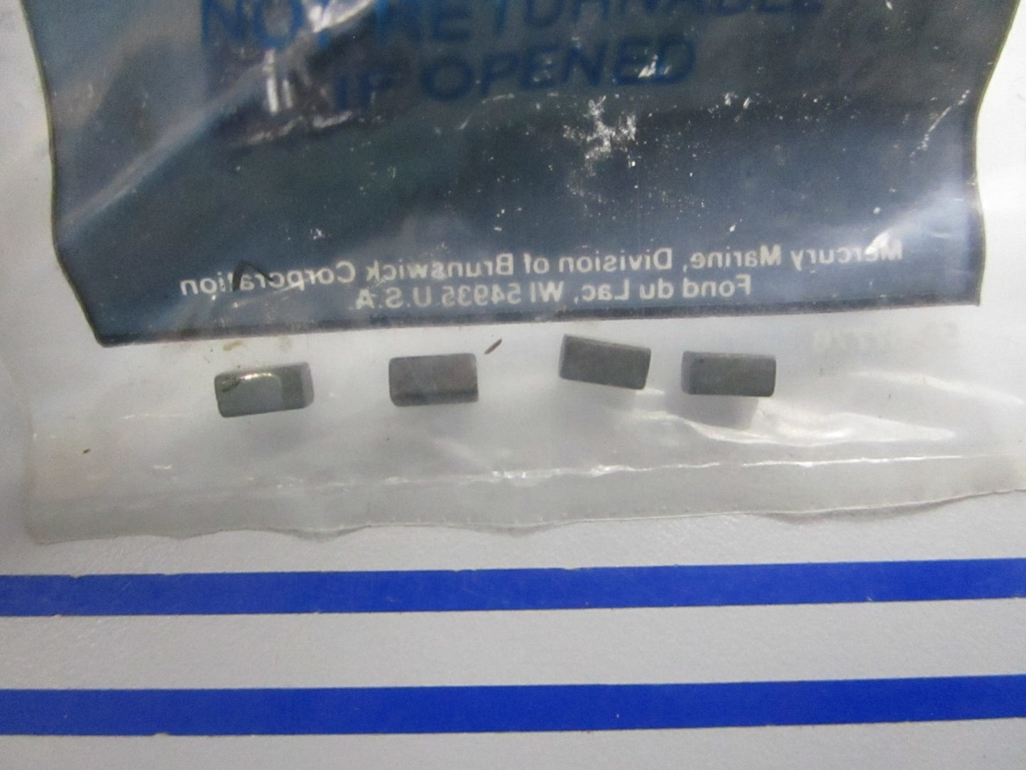 NEW OEM (LOT OF 4) 28-32003 Mercury Quicksilver Key 0810