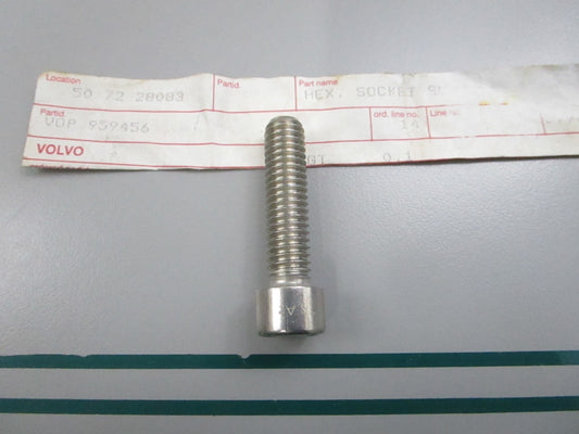 NEW OEM 959456 Volvo Penta Hex Nut Screw 0810