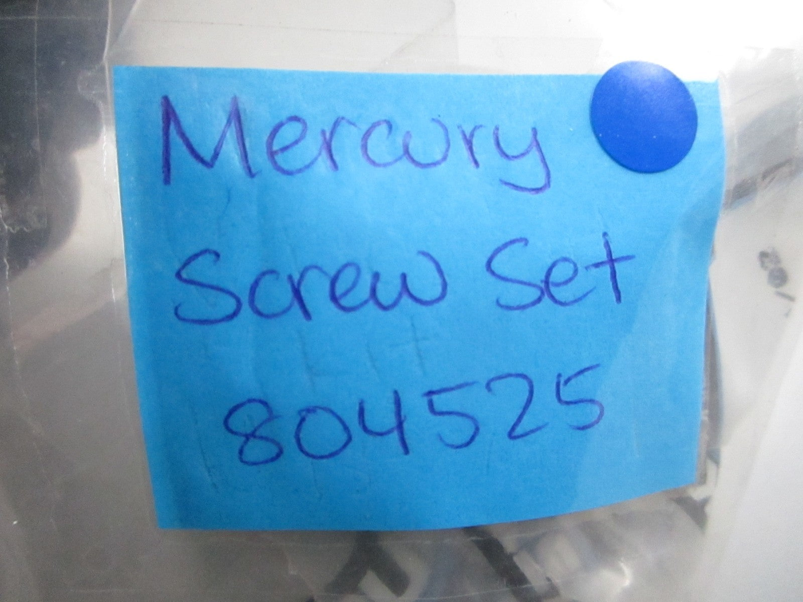 *NEW OEM* 0810 Mercury Quicksilver Screw Set 804525