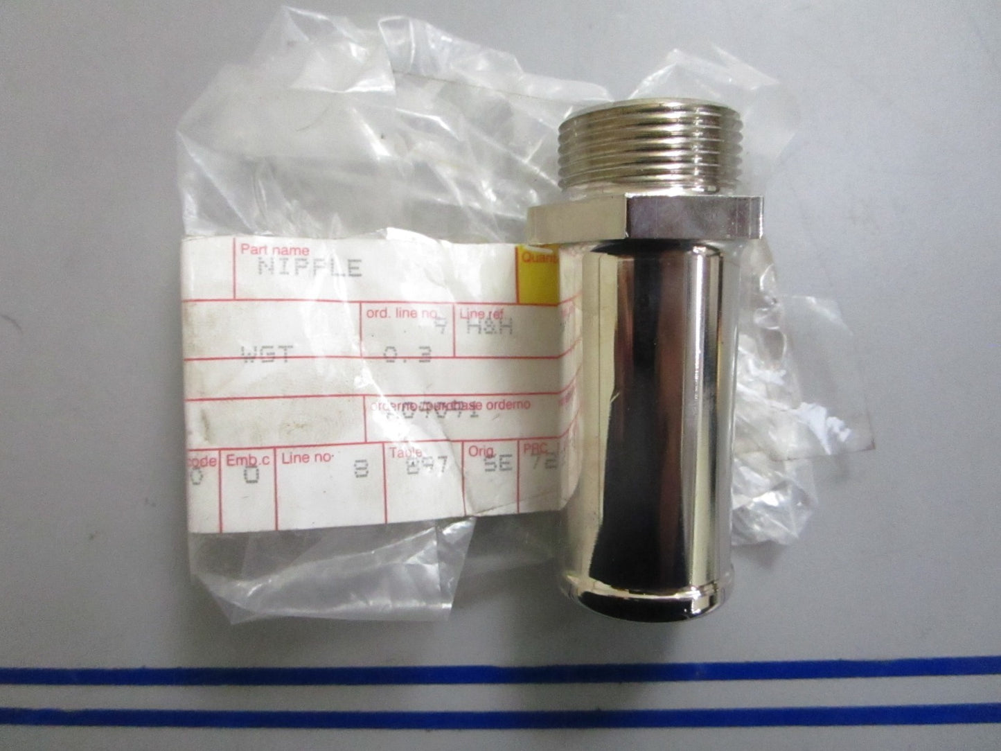 *NEW OEM* 0820 Volvo Penta Nipple 873221