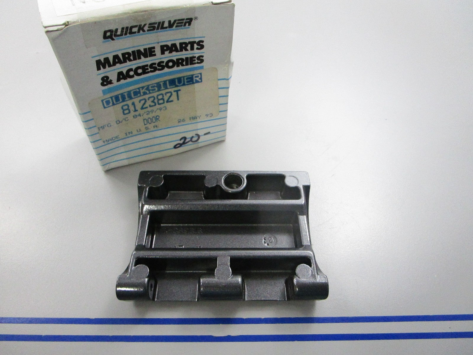 NEW OEM 812382T Mercury Quicksilver Control Box Door 0810