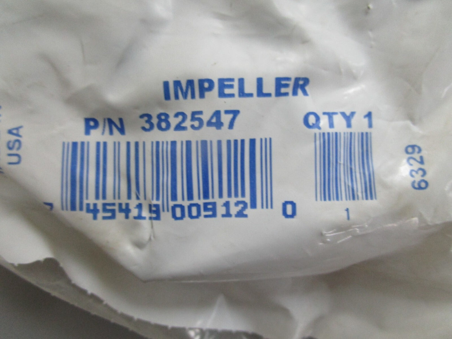 *NEW OEM* 0810 OMC Johnson Evinrude Impeller 382547 0382547