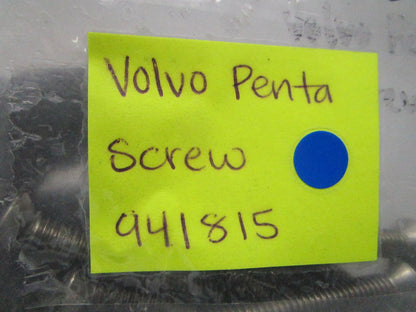 *NEW OEM* (LOT OF 5) 0810 Volvo Penta Screw 941815