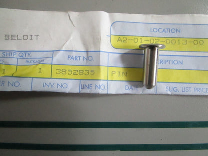 NEW OEM 3852835 OMC Johnson Evinrude Pin 0820