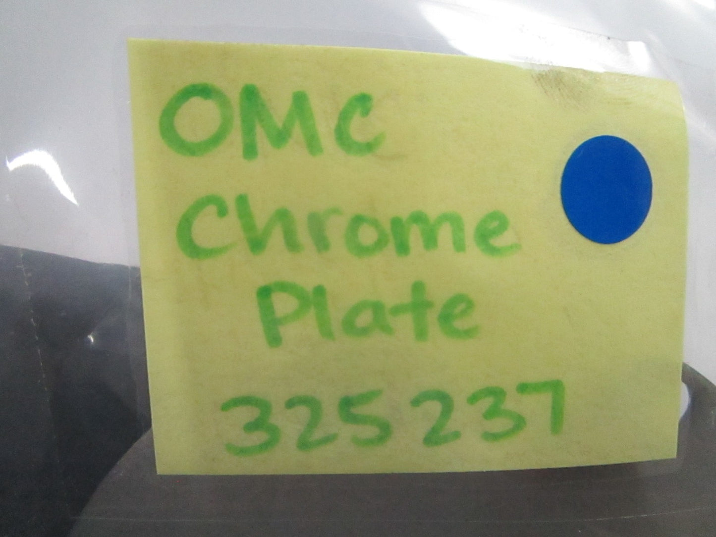 *NEW OEM* 0810 OMC Johnson Evinrude Chrome Plate 325237 0325237