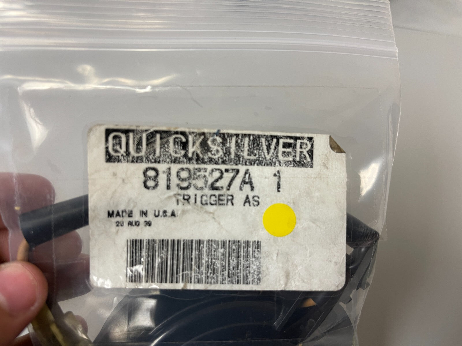 *NEW OEM* 0720 Mercury Quicksilver Trigger Assembly 819527A1