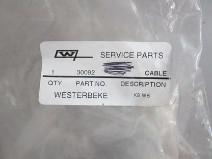 *NEW OEM* 0820 Westerbeke 8 Pin Harness Cable 30092