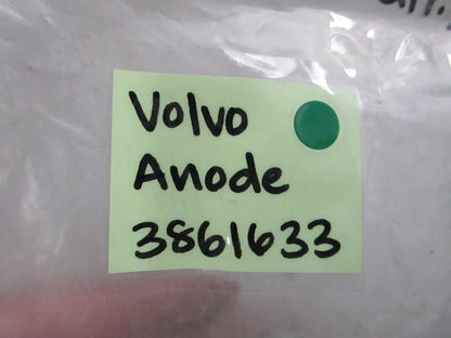 Volvo Penta NEW OEM Magnesium Anode 3861633 XDP Freshwater Heat Exchanger 0810
