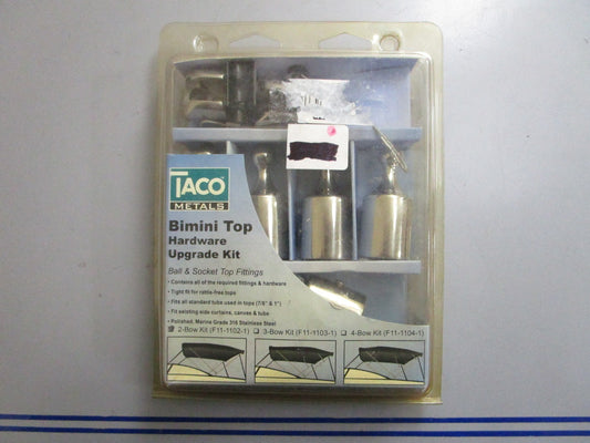 *NEW* 0820 TACO 2-Bowl Ball & Socket Bimini Fitting Kit F11-1102-1