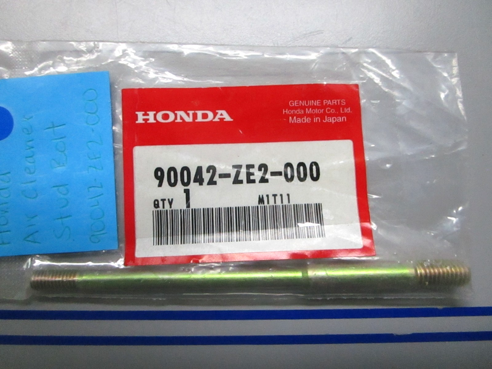 *NEW OEM* 0810 Honda Air Cleaner Stud Bolt 90042-ZE2-000
