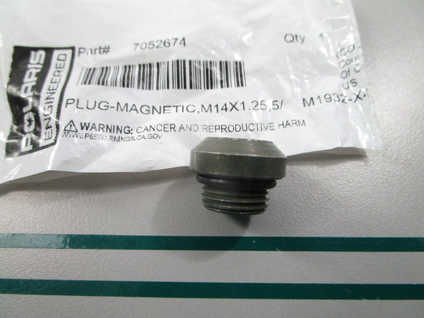 NEW OEM 7052674 Polaris Magnetic Plug 0810