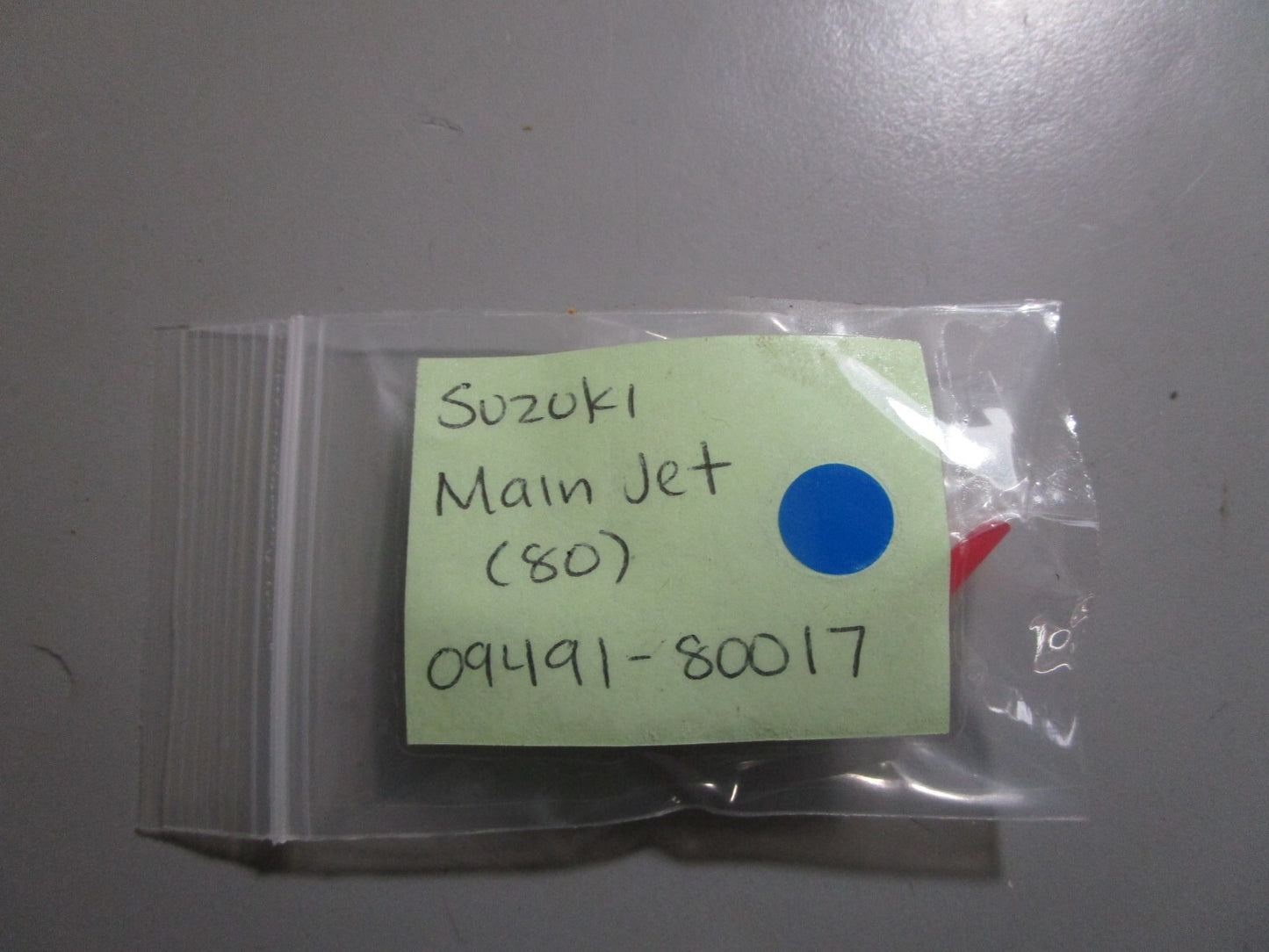 *NEW OEM* 0810 Suzuki Main Jet (80) 09491-80017