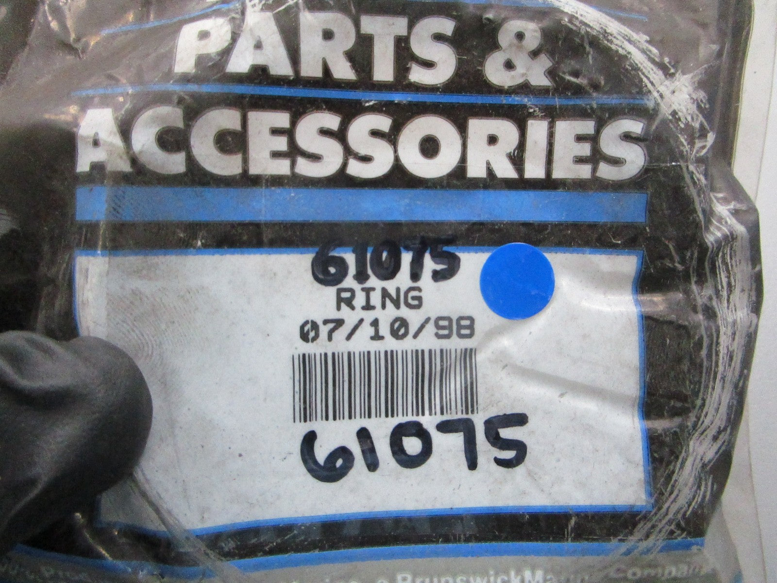 NEW OEM 61075 Mercury Quicksilver Ring 0810