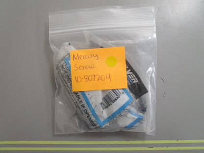 *NEW OEM* (LOT OF 2) 0770 Mercury Quicksilver Screw 10-807204