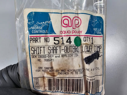 NEW 514 Aqua Power Lower Shift Shaft 0810