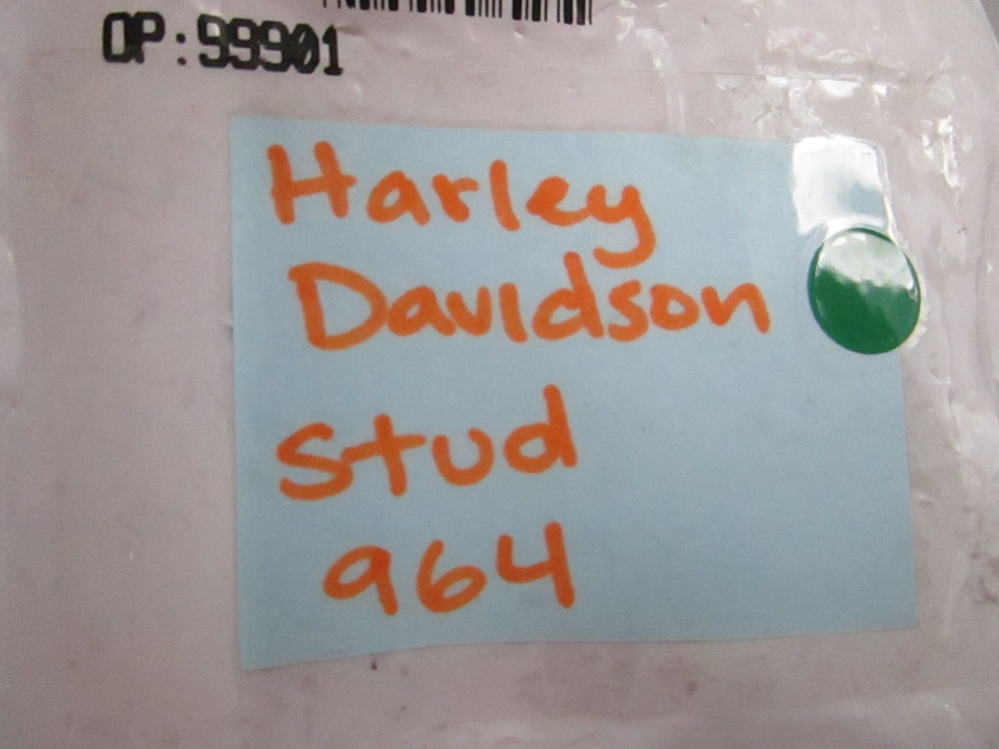 NEW OEM 964 Harley Davidson Stud 0810