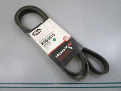 Gates K060815 Micro-V Serpentine Belt 6-Rib 81.54in NEW 0810