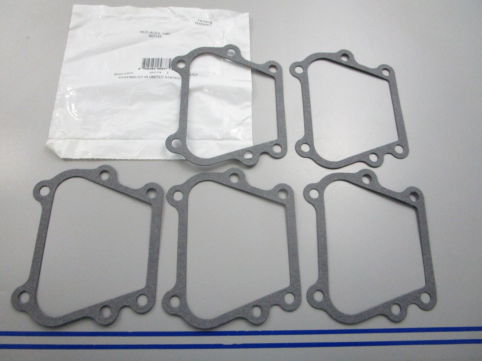 NEW (LOT OF 5) 18-2876 Replaces: OMC 307133 0307133 Sierra Gasket 0810