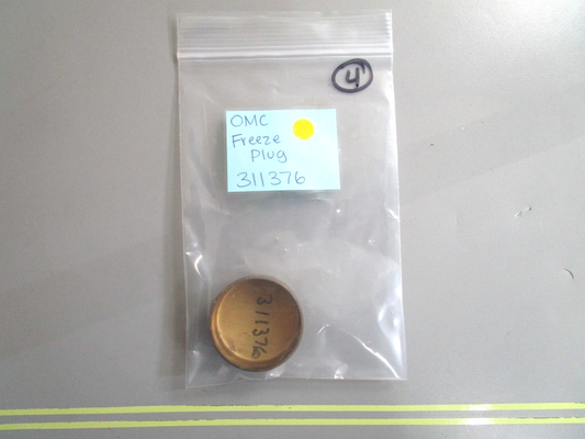 *NEW OEM* 0750 OMC Johnson Evinrude FREEZE PLUG 311376 0311376