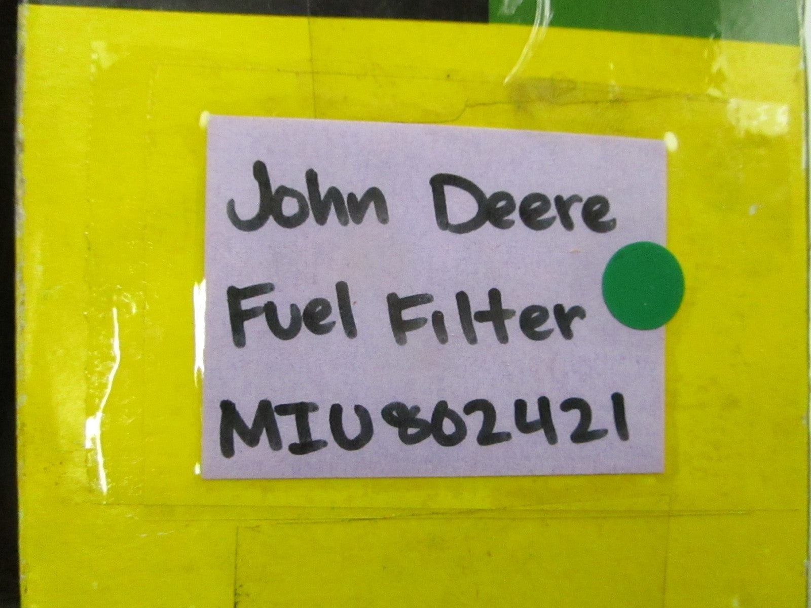 NEW OEM MIU802421 John Deere Fuel Filter 0810