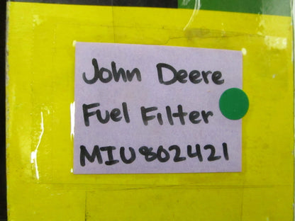 NEW OEM MIU802421 John Deere Fuel Filter 0810
