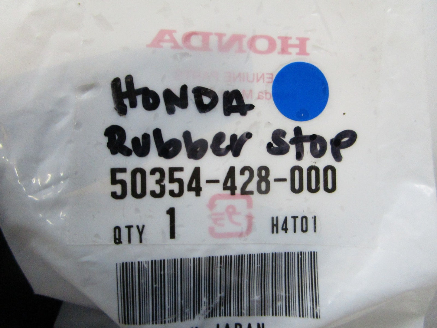 *NEW OEM* 0810 Honda Rubber Stop 50354-428-000