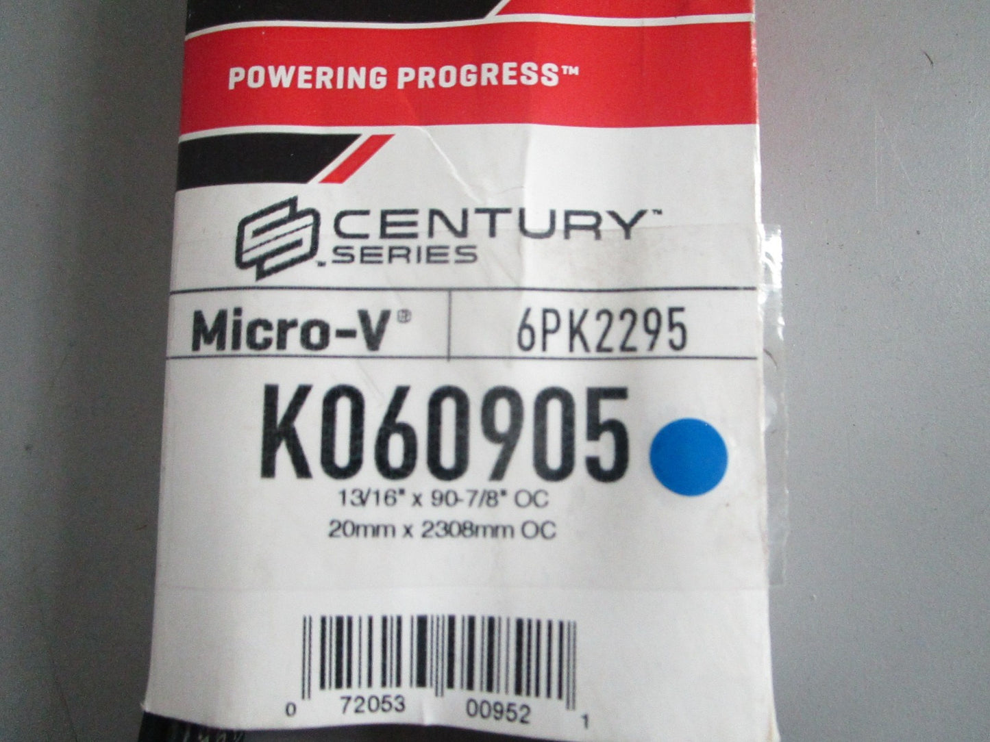 NEW K060966 Gates Century Series Micro-V Serpentine Belt 0820