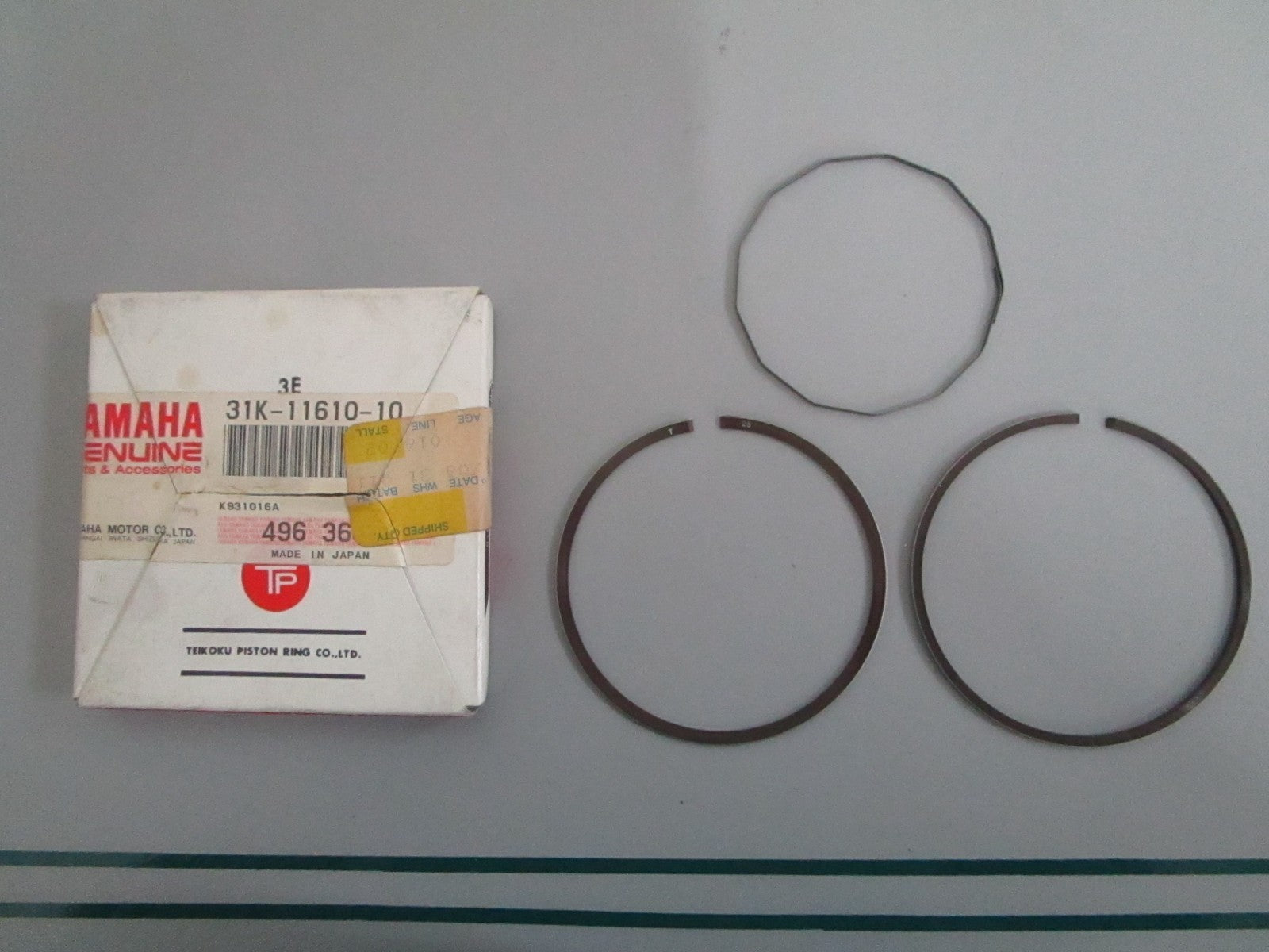 NEW OEM 31K-11610-10-00 Yamaha Piston Ring kit 0820