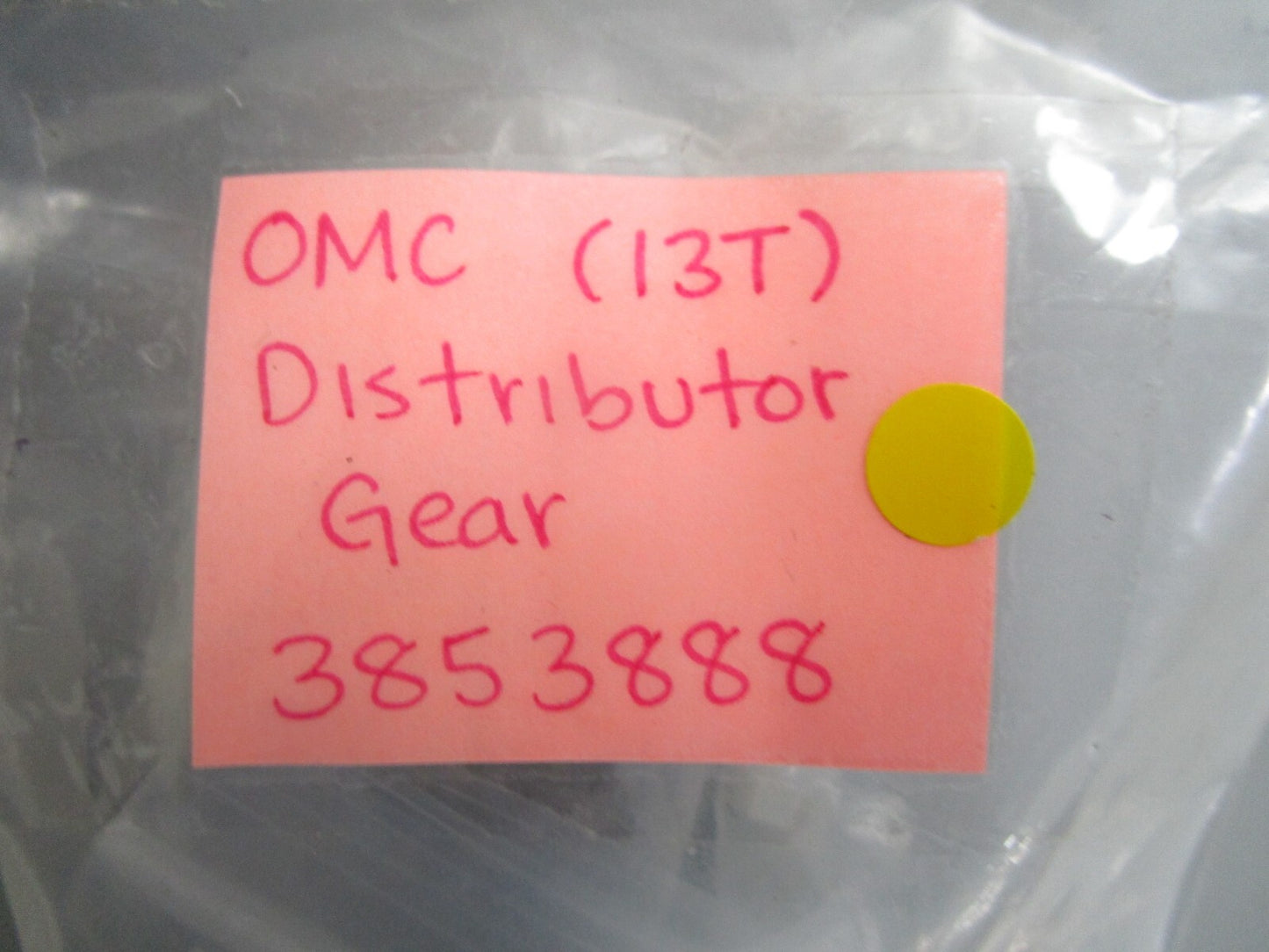 *NEW OEM* 0820 OMC Johnson Evinrude (13T) Distributor Gear 3853888