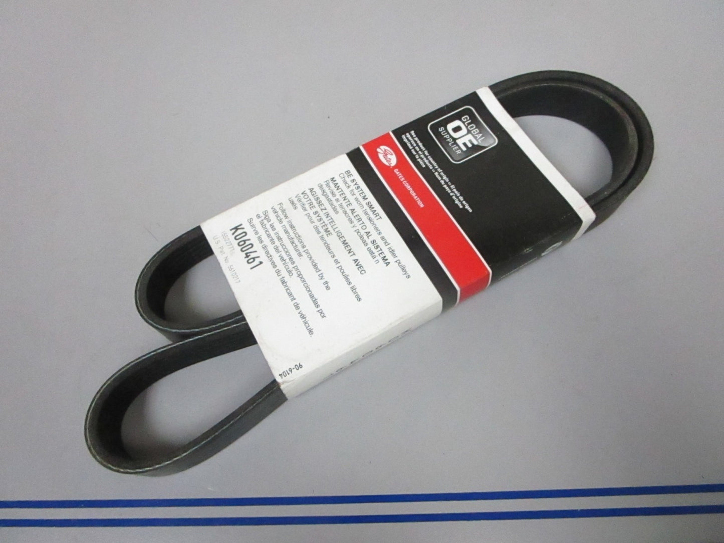 NEW K060461 Gates Micro-V 13/16" x 46 ⅝" Serpentine Belt 0720