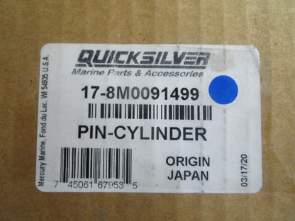 *NEW OEM* 0810 Mercury Quicksilver Cylinder Pin 17-8M0091499