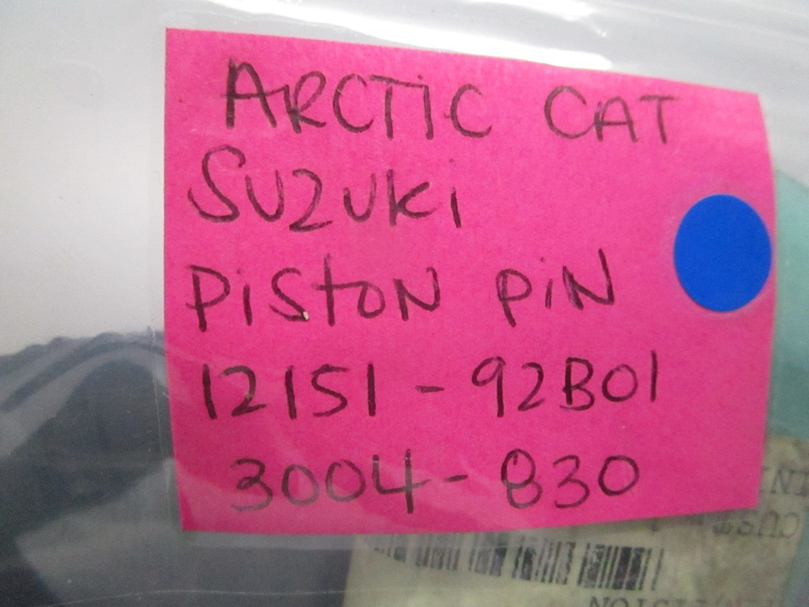 *NEW OEM* 0810 Arctic Cat Suzuki Piston Pin 12151-92B01 3004-830