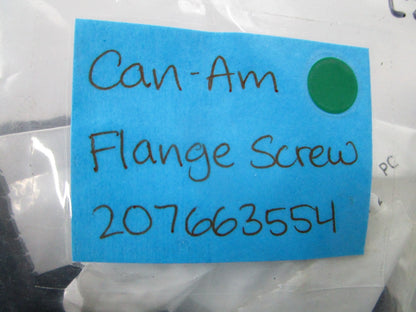 NEW OEM (LOT OF 2) 207663554 Can-Am Flange Screw 0810