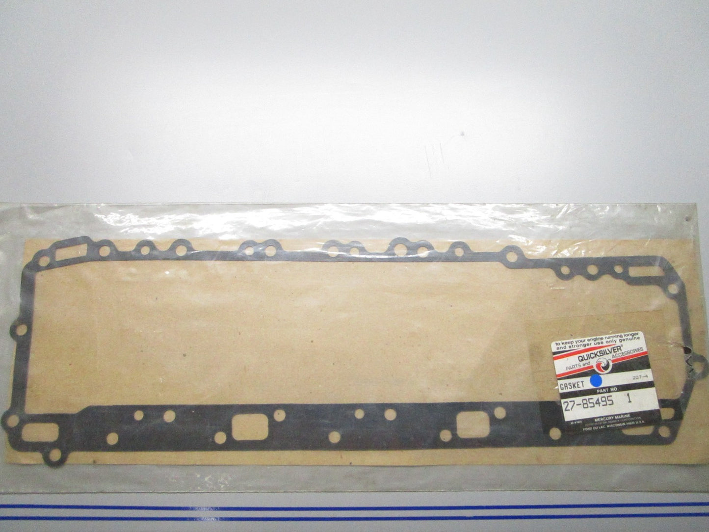 *NEW OEM* 0810 Mercury Quicksilver Gasket 27-85495 1