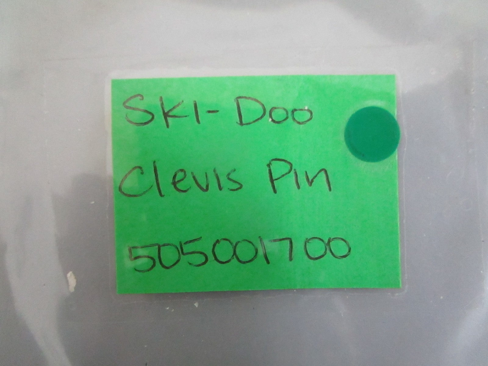 NEW OEM (LOT OF 5) 505001700 Ski-Doo Clevis Pin 0820