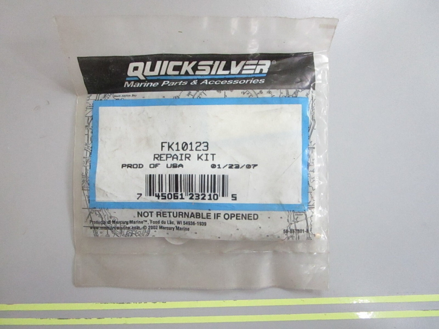 *NEW OEM* 0810 Mercury Quicksilver Repair Kit FK10123