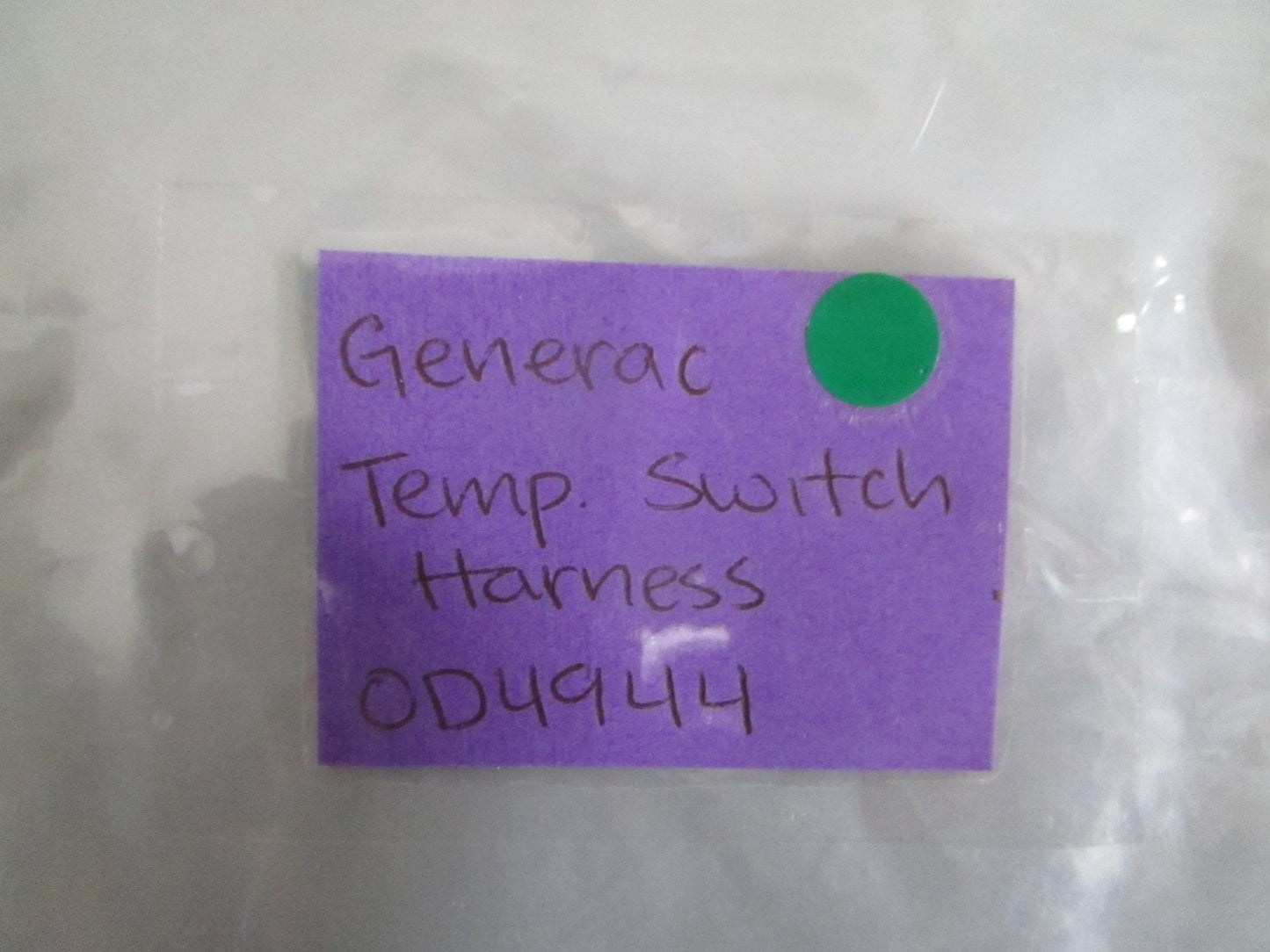 NEW OEM 0D4944 Generac Temperature Switch Harness 0820