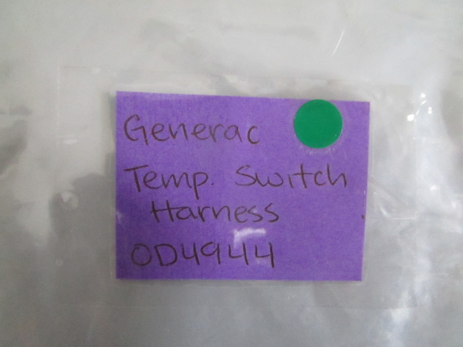 NEW OEM 0D4944 Generac Temperature Switch Harness 0820