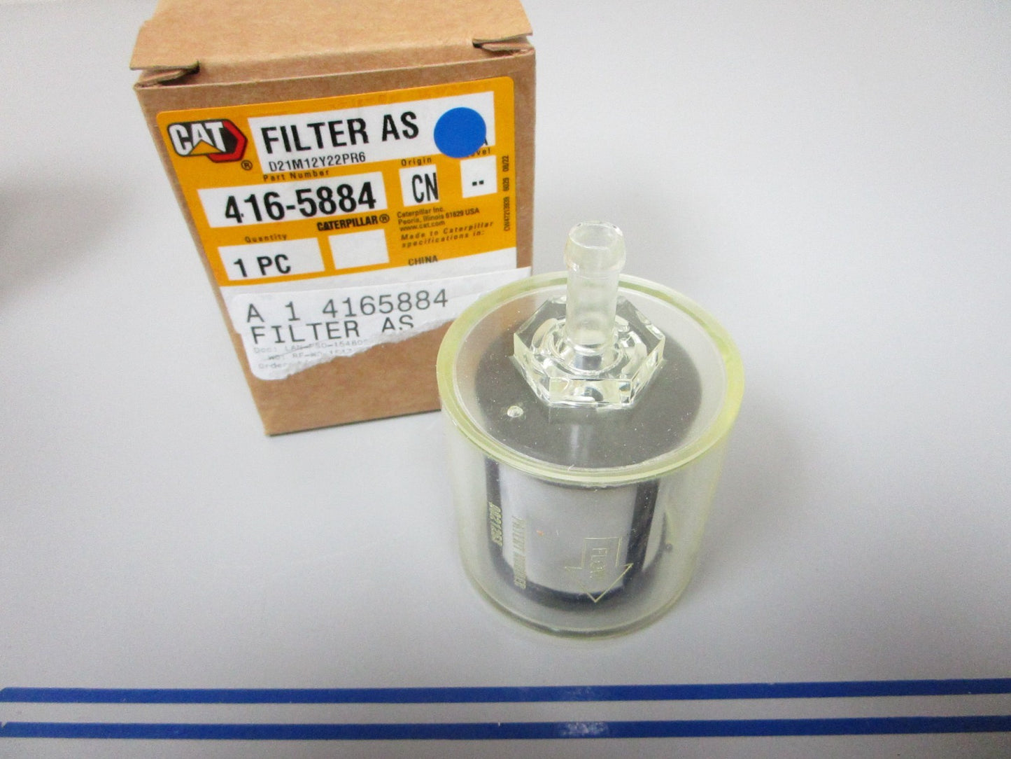NEW OEM Cat Caterpillar 416-5884 Filter Assembly 0720