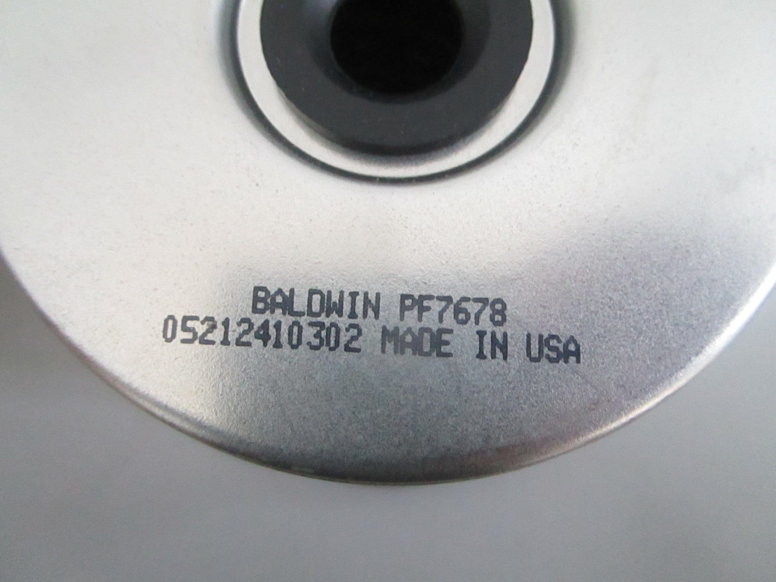 Baldwin NEW Fuel Filter Element PF7678 w/ Lid Ford F4TZ-9N184-A Light Duty 0820