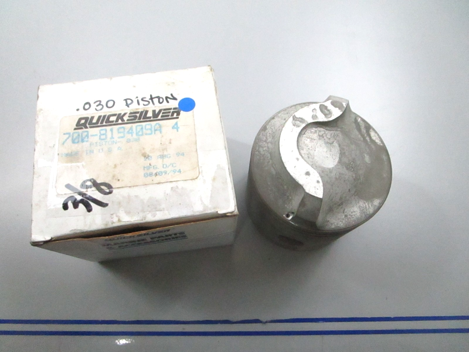 *NEW OEM* 0720 Mercury Quicksilver .030 Piston Assembly 700-819409A4